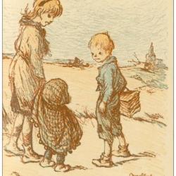 CPA illustr&eacute;e POULBOT Petits Fran&ccedil;ais N&deg;55 Guerre