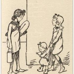 CPA illustr&eacute;e POULBOT A Ternois N&deg;45