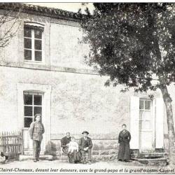 CPA 85 VENDEE MERVENT CLAIRET Soldat Aveugle