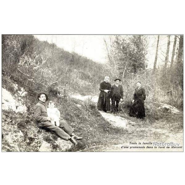 CPA 85 VENDEE MERVENT Clairet Soldat Aveugle Guerre