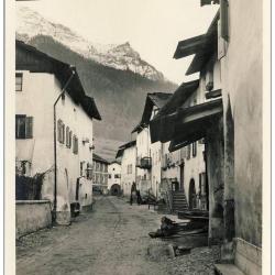 CP Suisse Grisons Dorfgasse Sta. Maria village Hotel