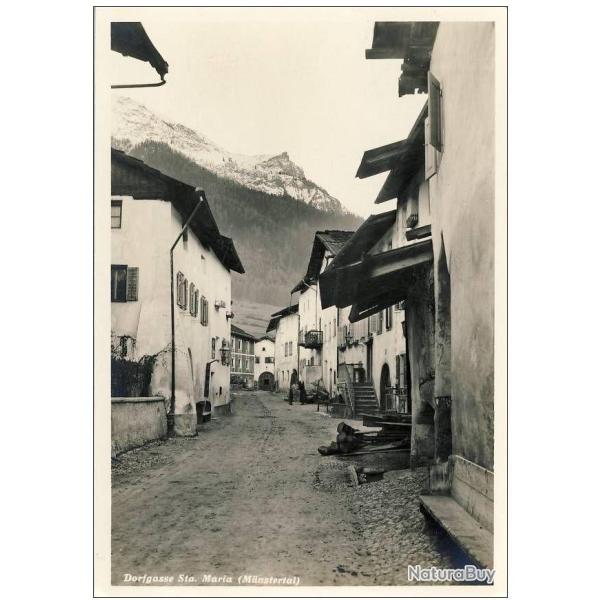 CP Suisse Grisons Dorfgasse Sta. Maria village Hotel