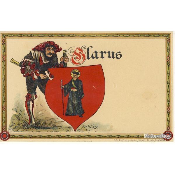 CPA Suisse Glaris (Glarus) �cusson Blason Armoirie