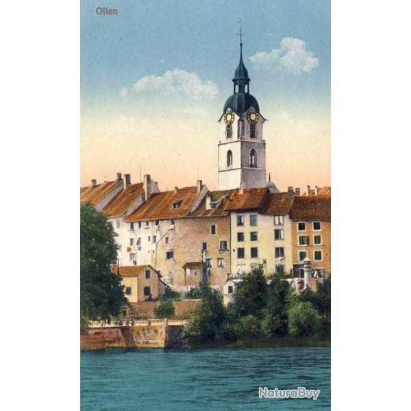 CPA SUISSE SOLEURE Olten Eglise