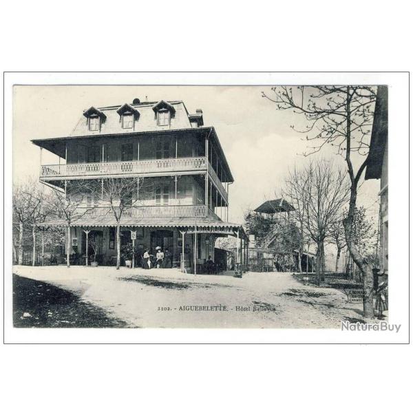 CPA 73 SAVOIE Aiguebelette H�tel Bellevue anim�