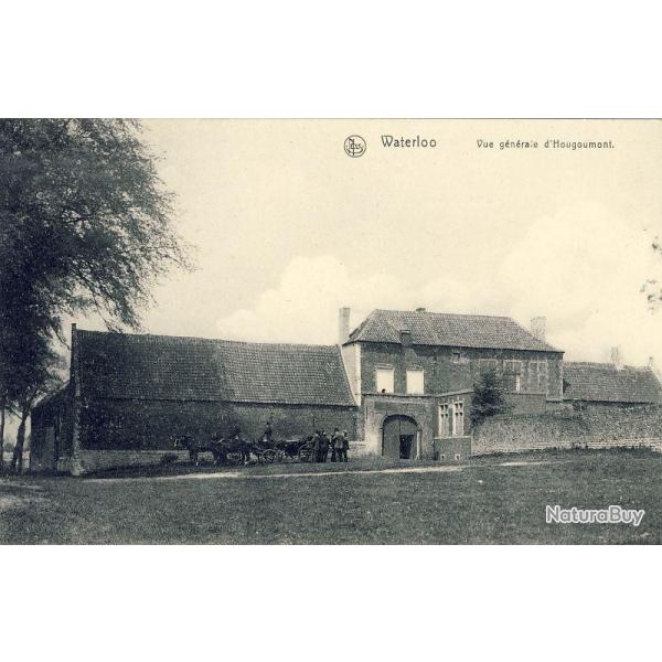 CPA BELGIQUE WATERLOO HOUGOUMONT Fiacre