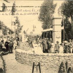 CPA Belgique Virton 1919 Cimeti&egrave;re de la Chamberlaine