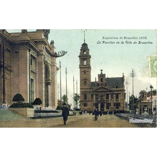 CPA Belgique Bruxelles Exposition Universelle 1910