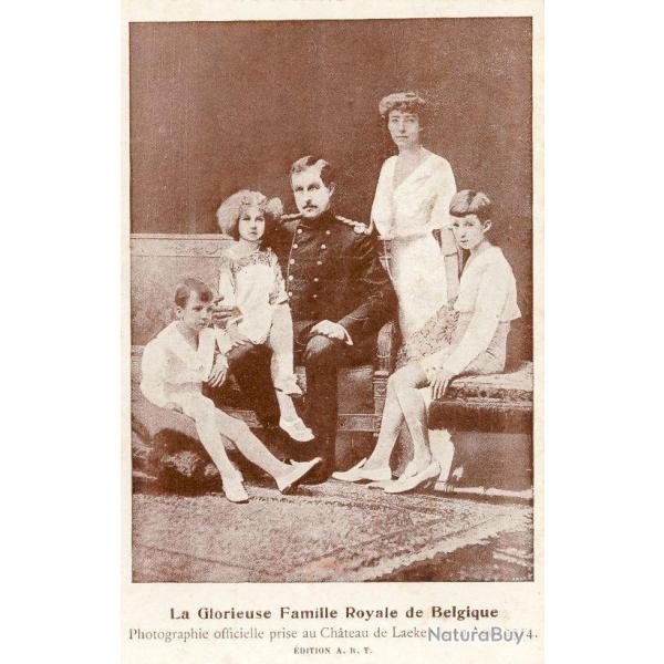 CP Belgique Famille royale Photographie Laeken