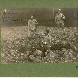 Photographie Ancienne Guerre Marmitage Tauxières