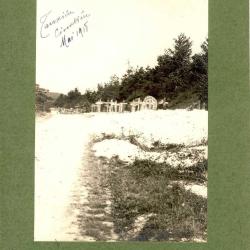 Photographie Ancienne Guerre Tauxières Cimetière 1918