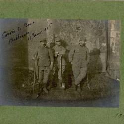 Photographie Ancienne Guerre 80 Somme Belleuse