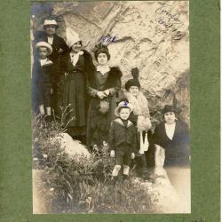 Photographie Ancienne Guerre Départ au front Toulon