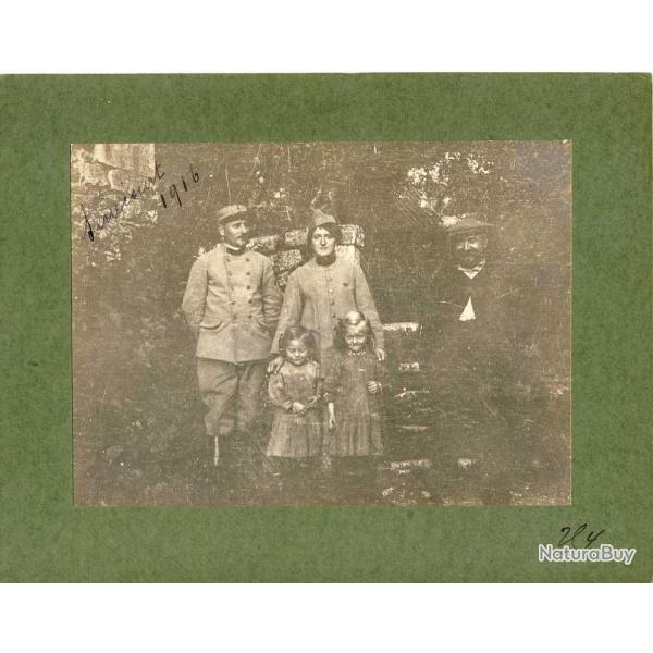 Photographie Ancienne Guerre S�n�court