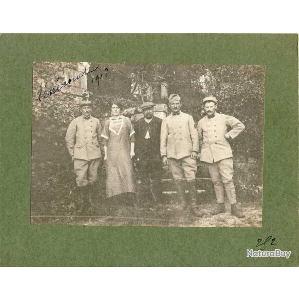 Photographie Ancienne Guerre S�n�court