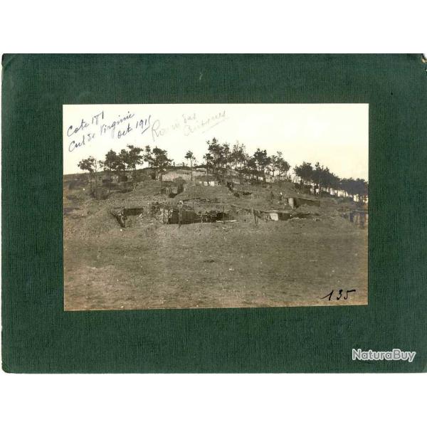 Photographie Ancienne Guerre C�te 181