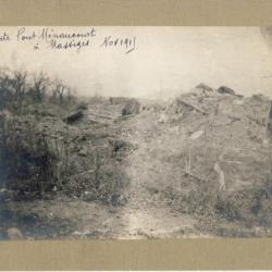 Photographie Ancienne Guerre 51 Marne Massiges