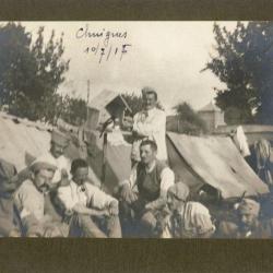 Photographie Ancienne Guerre 80 Somme Chuignes