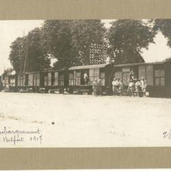 Photographie Ancienne Guerre Belfort 1917