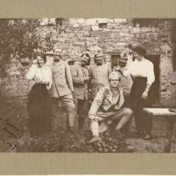 Photographie Ancienne Guerre Angeot 1917