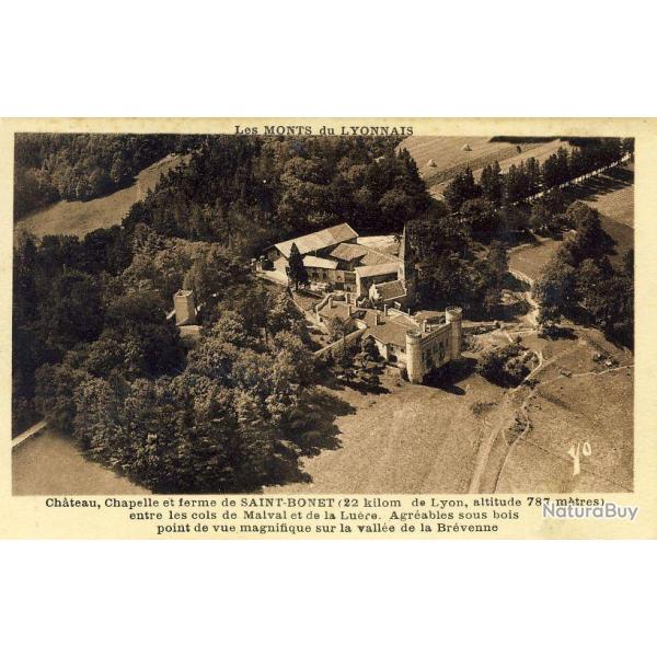 CPA 69 RHONE LYON Les monts du Lyonnais Ch�teau