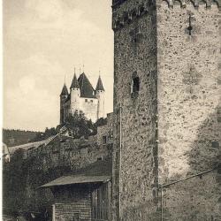 CPA SUISSE BERNE Thun Ringmauer und Schloss