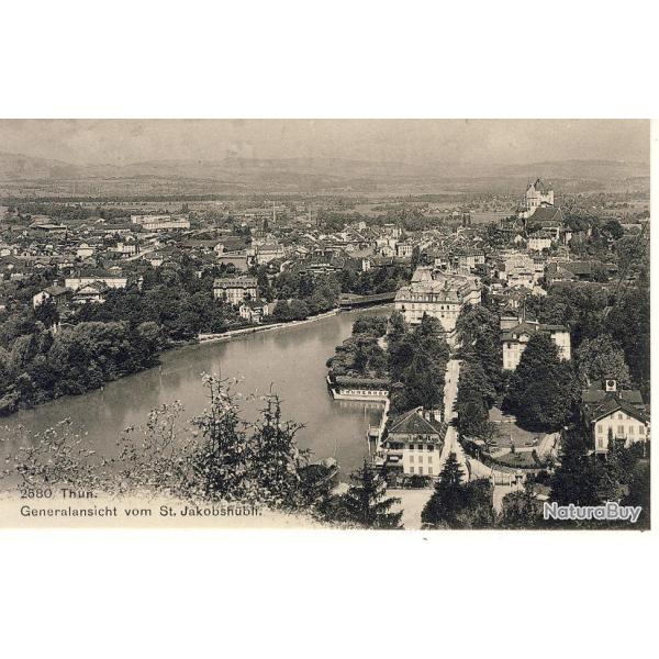 CPA SUISSE BERNE Thun Generalansicht St Jakobsh�bli