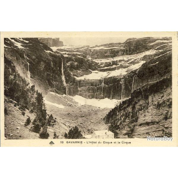 CPA 65 HAUTES PYRENEES GAVARNIE H�tel Cirque