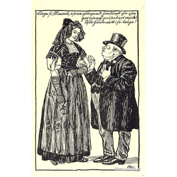 CPA illustr�e R. MUNGER Exposition Suisse Berne 1914