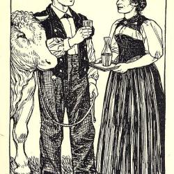 CPA illustr&eacute;e R. MUNGER Exposition Suisse Berne 1914