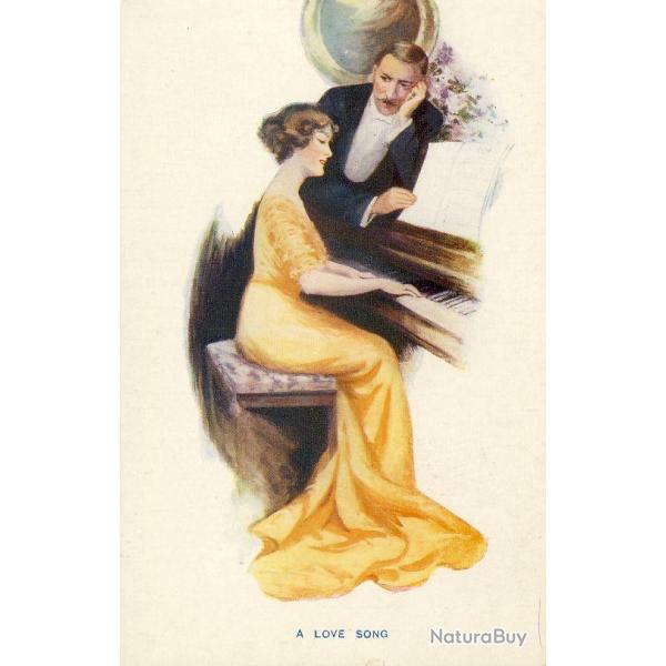 CPA illustr�e HORSFALL Mary Amour femme Love Lady