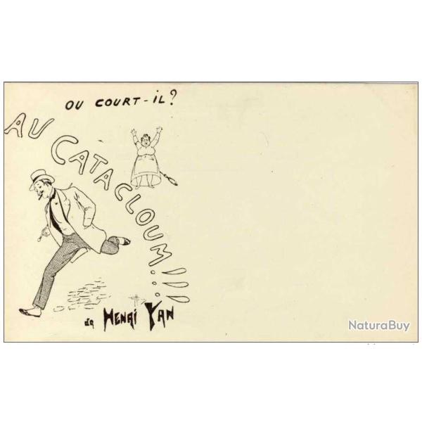 CPA Illustr�e GUILLAUME Albert-Andr� Spectacle Henri Yan Catacloum