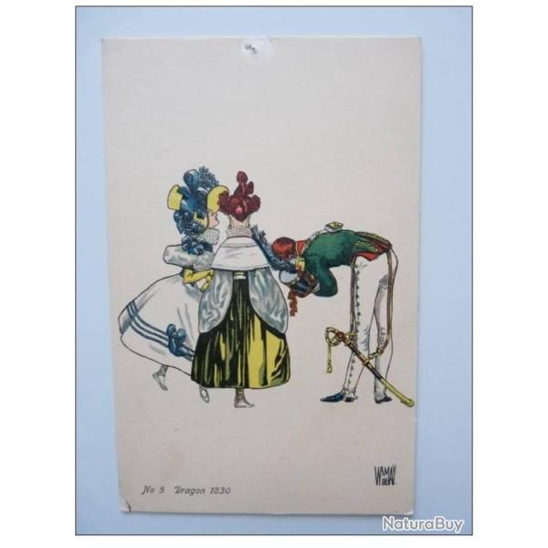 CPA Illustr�e W. de MAY N�5 Dragon 1830