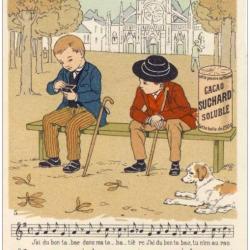 CPA Carte publicitaire Chocolat Suchard