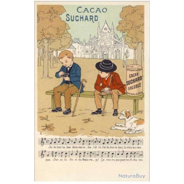 CPA Carte publicitaire Chocolat Suchard