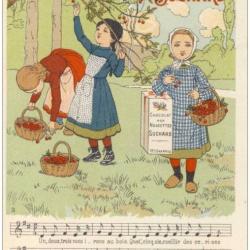 CPA Carte publicitaire Chocolat Suchard