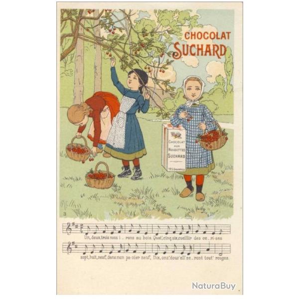 CPA Carte publicitaire Chocolat Suchard