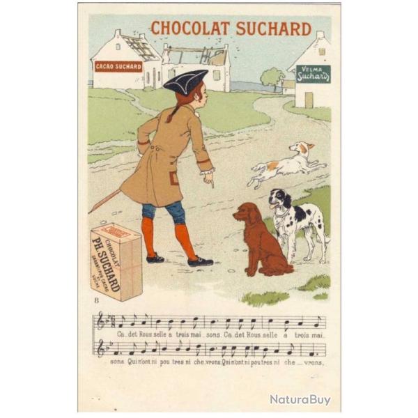 CPA Carte publicitaire Chocolat Suchard