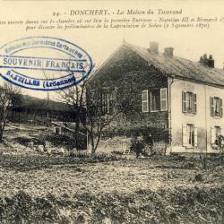 CPA 08 Ardennes DONCHERY La maison du Tisserand