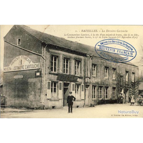 CPA 08 Ardennes BAZEILLES Cmdt Lambert guerre