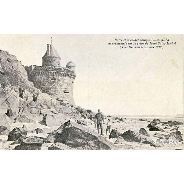 CPA Militaria Aveugle Famille du Rameau d'Olivier N�70