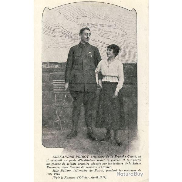 CPA Militaria Aveugle Famille du Rameau d'Olivier N�25