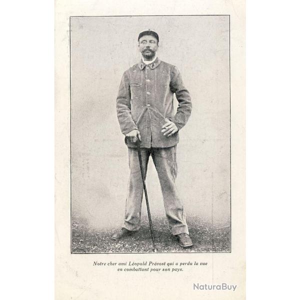 CPA Militaria Aveugle Famille du Rameau d'Olivier N�4