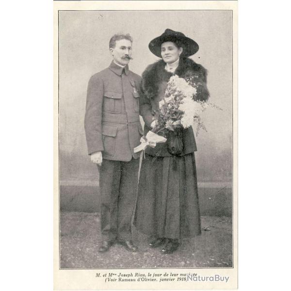 CPA Militaria Aveugle Famille du Rameau d'Olivier N�36