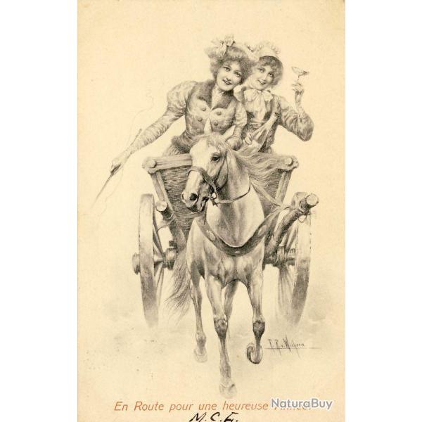 CPA illustr�e WICHERA M. M. VIENNE MUNK Chance