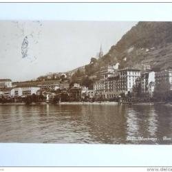 Carte Postale Suisse Vaud Montreux Bon-Port