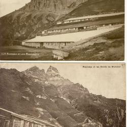 CPA Suisse Vaud Riondaz et les Martinets Morcles