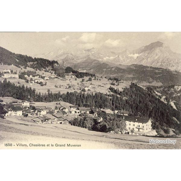 CPA Suisse Vaud Villars Chesi�res et le Grand Muveran