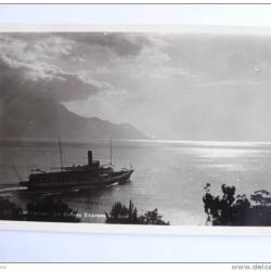 CPA Suisse Vaud Montreux Lac L&eacute;man Bateau Express
