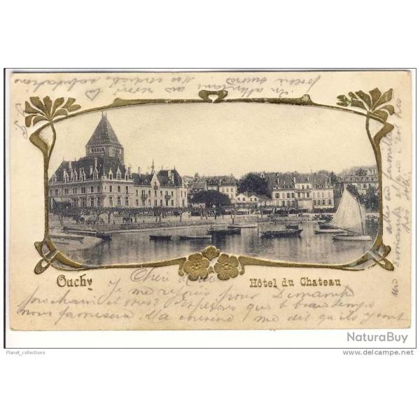 CPA Suisse Vaud Ouchy H�tel du ch�teau 1905